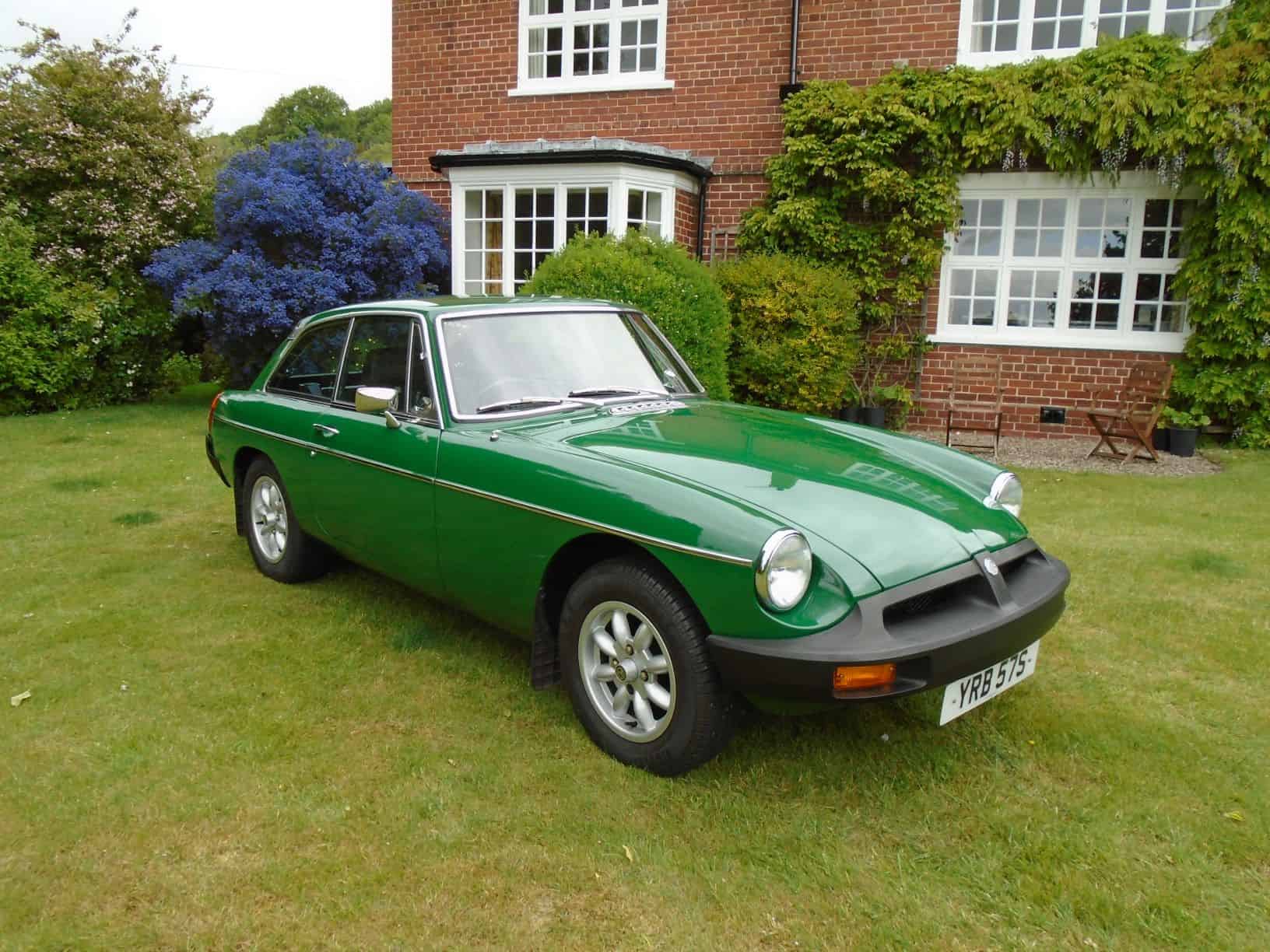 MGB GT with Overdrive 1978 | The Vintage Petrol Pump Garage