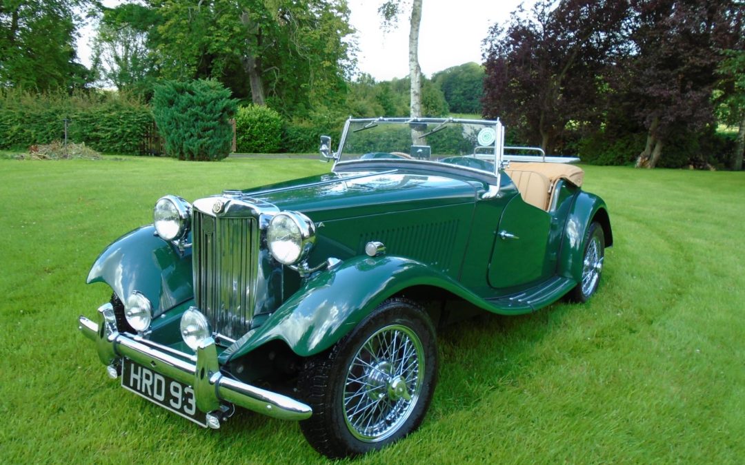 MG TD 1953 – Supercharged, 5-speed