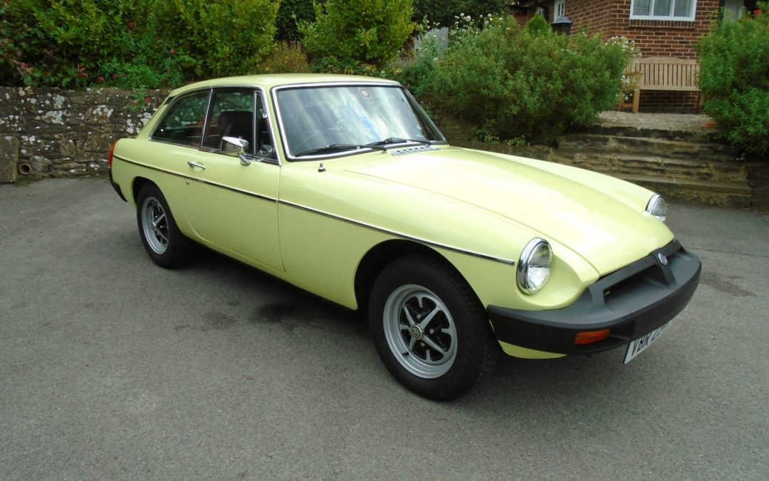 MGB GT with Overdrive 1977