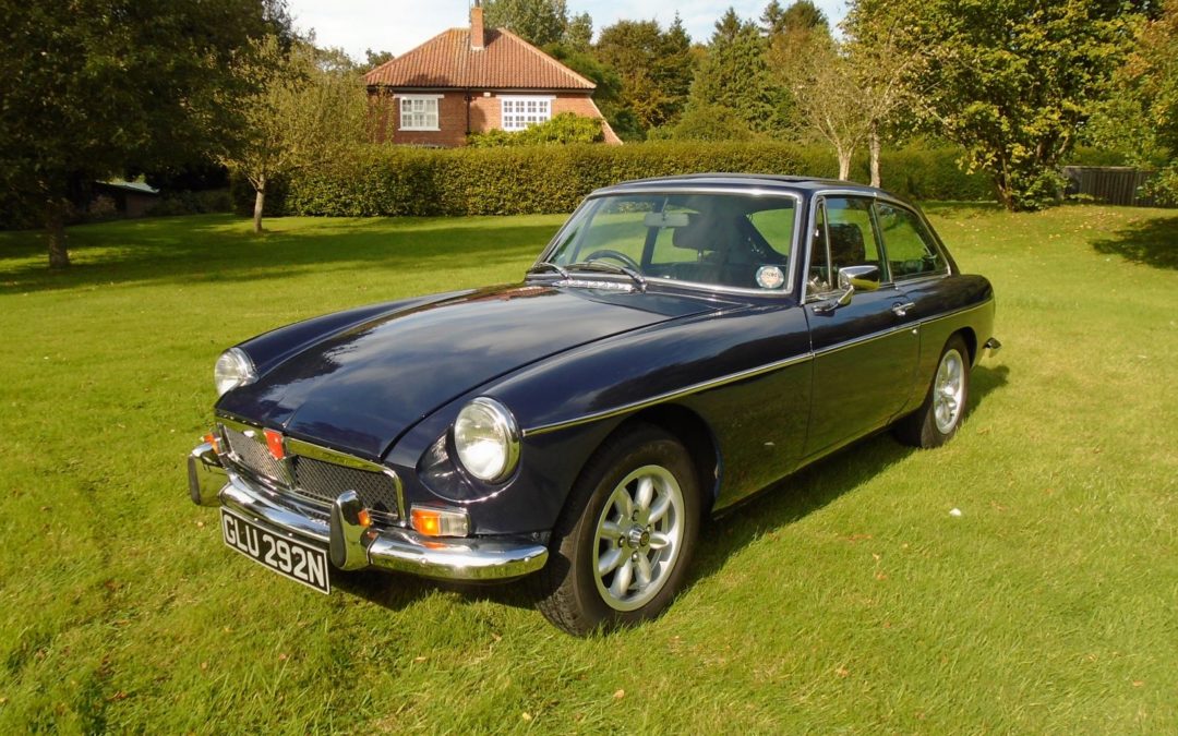 MGB GT with Overdrive 1974