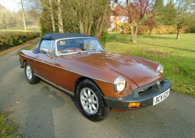 MGB Roadster with Overdrive 1979 for Sale