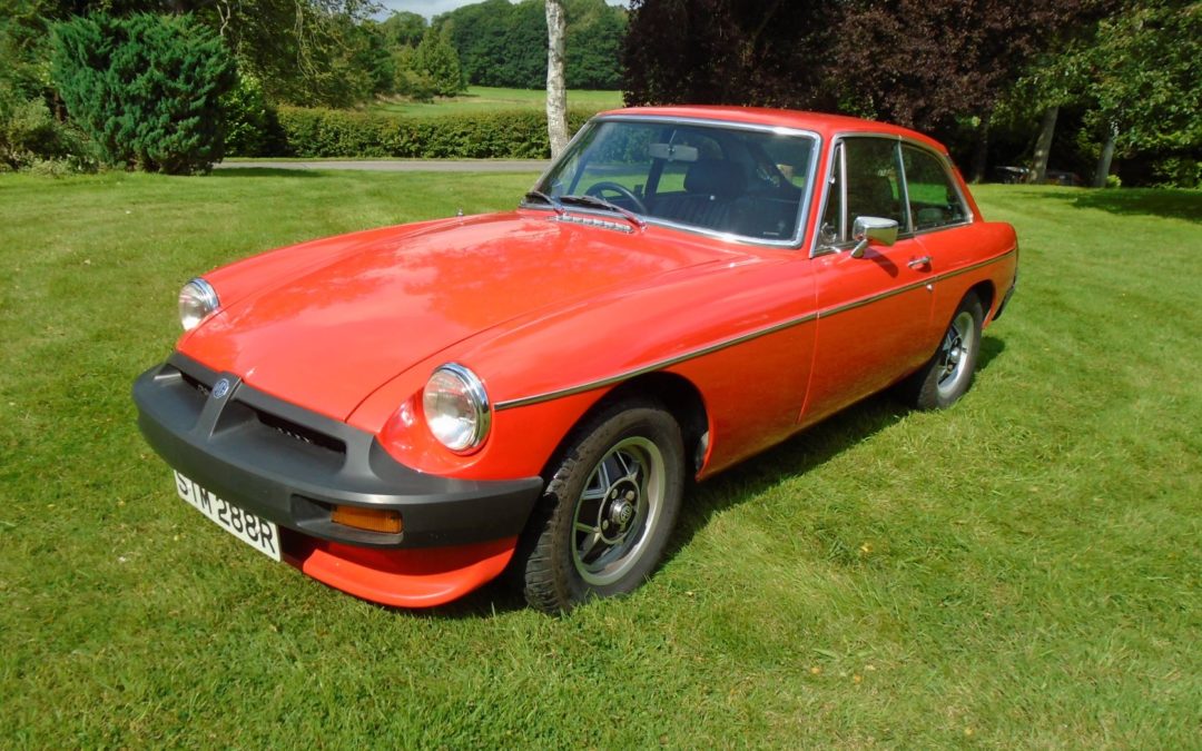 MGB GT with Overdrive 1977 – SOLD