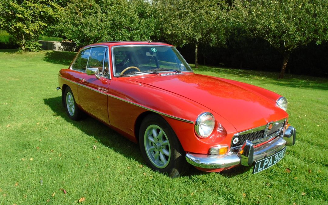 MGB GT with Overdrive 1972 – SOLD