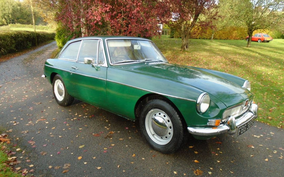 MGB GT Mark I with overdrive 1967 – SOLD