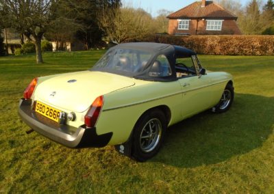 MGB Roadster with Overdrive 1977 - £7,250