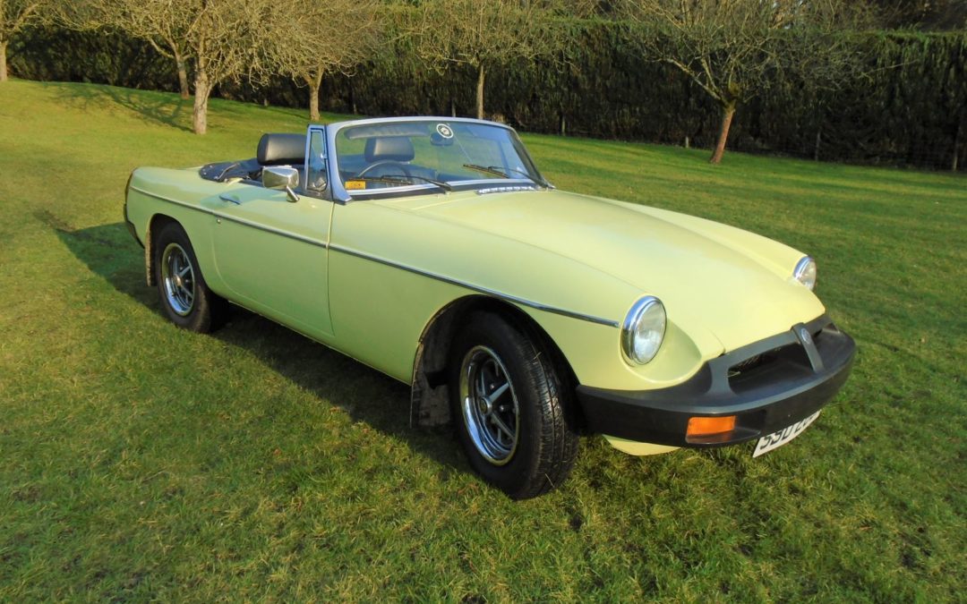 MGB Roadster with Overdrive 1977 – SOLD