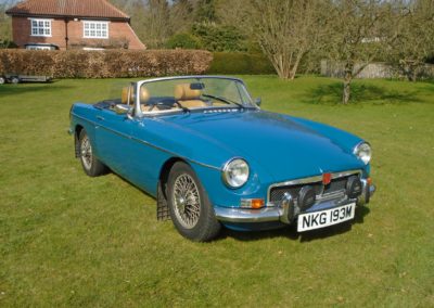 MGB Roadster with Overdrive 1973