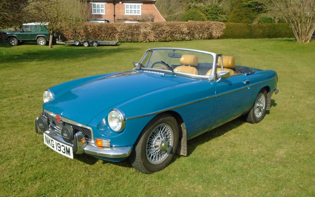 MGB Roadster with Overdrive 1973 – £9,250