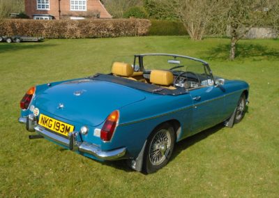 MGB Roadster with Overdrive 1973