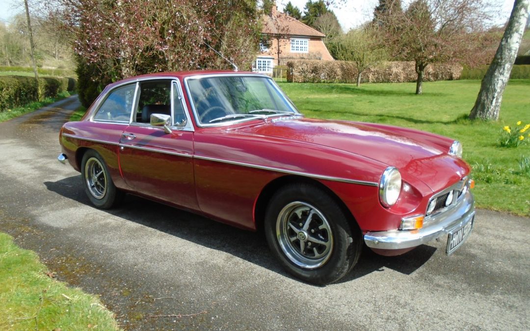MGB GT with Overdrive 1971 – SOLD ALREADY