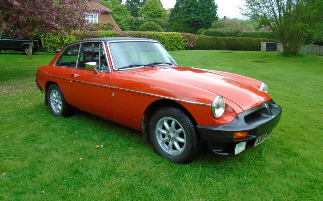 MGB GT with Overdrive 1977 – SOLD