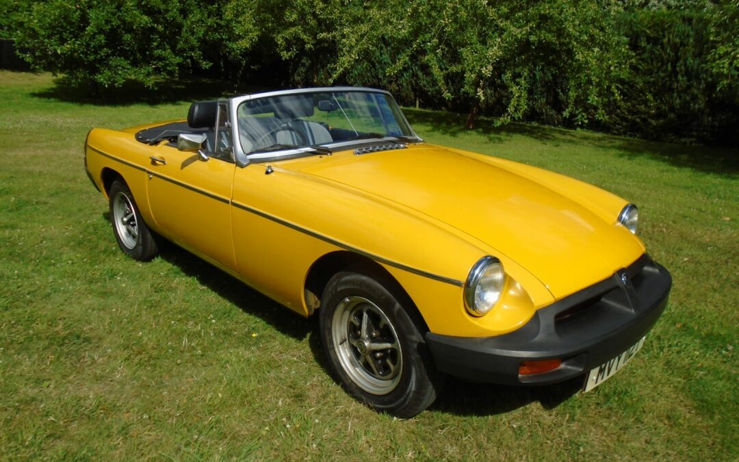 MGB Roadster with Overdrive 1978 – £8,950