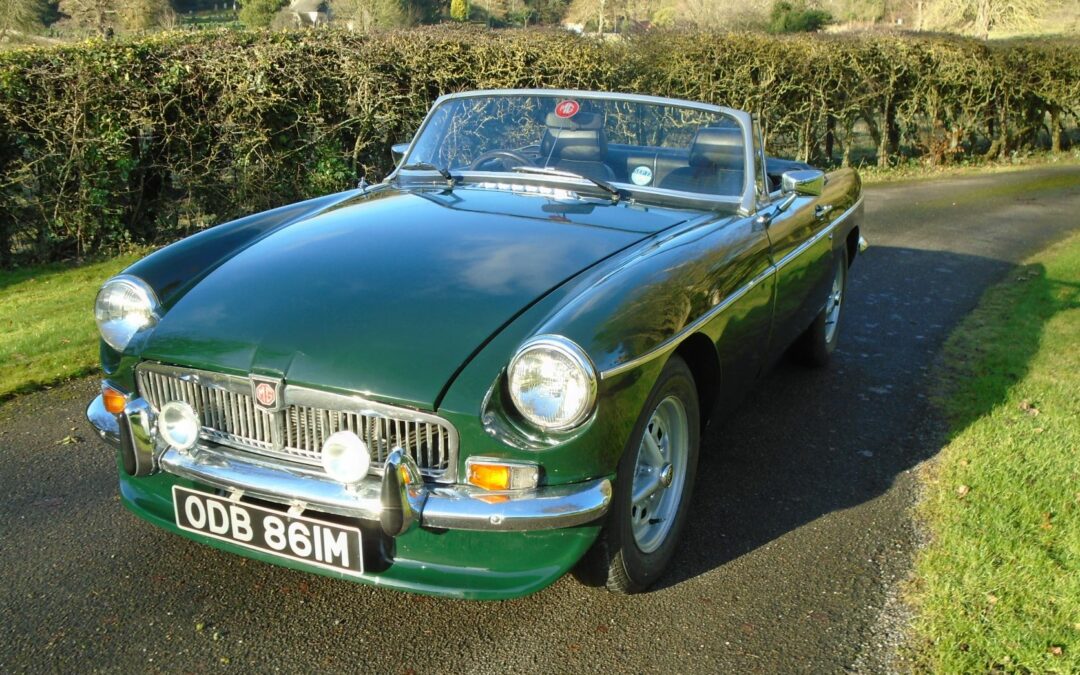 MGB Roadster with Overdrive 1974 – SOLD