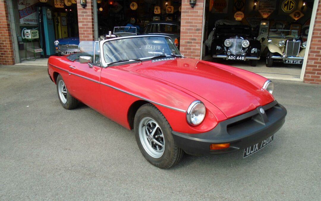 MGB Roadster with Overdrive 1976 – SOLD