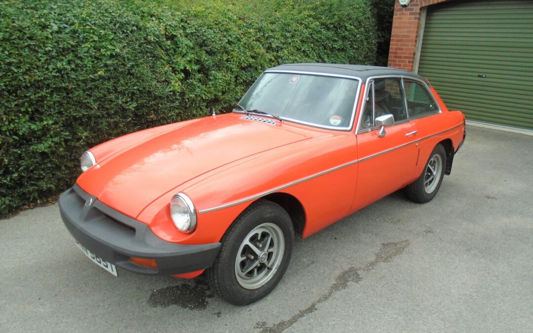 1978 MGB GT with Overdrive – SOLD