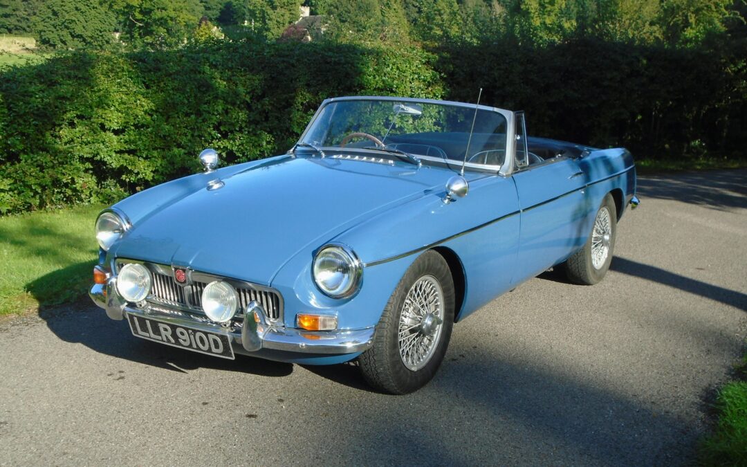 1966 MGB Roadster with Overdrive – SOLD