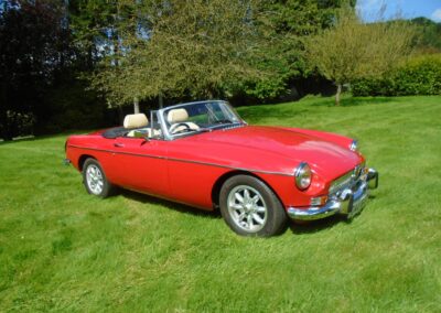 1973 MGB Roadster with Overdrive