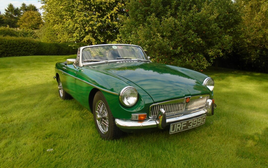 1969 MGB Roadster with Overdrive – SOLD