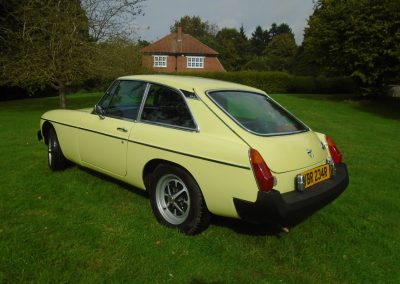 1977 MGB GT with Overdrive