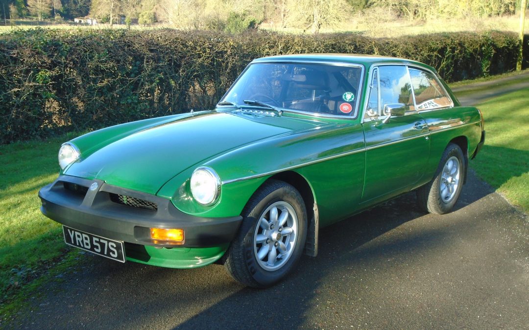 1977 MGB GT with Overdrive – SOLD
