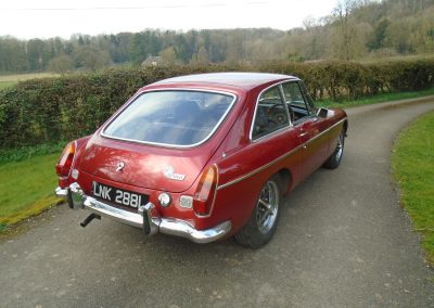1972 MGB GT with Overdrive