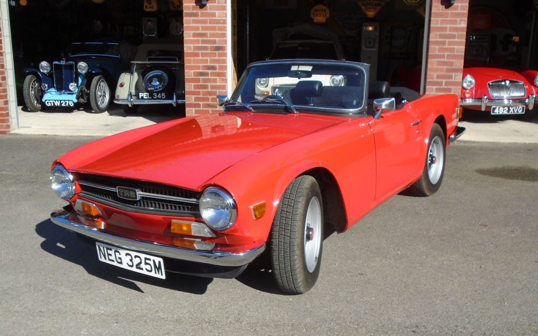1973 Triumph TR6 with Overdrive – £16,500