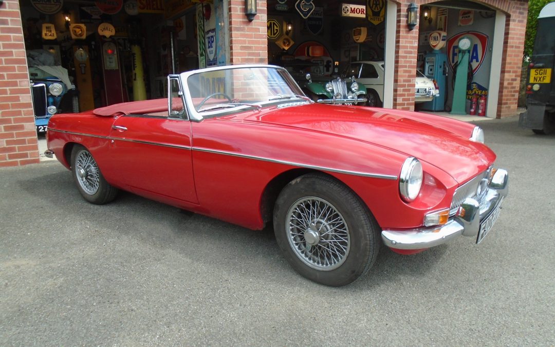 1965 MGB Roadster with Overdrive – £9,950