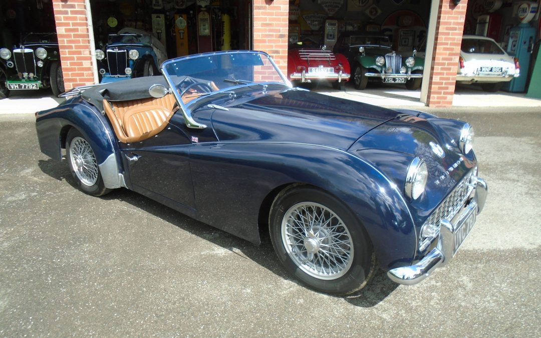 1959 Triumph TR3A with Overdrive – £25,950