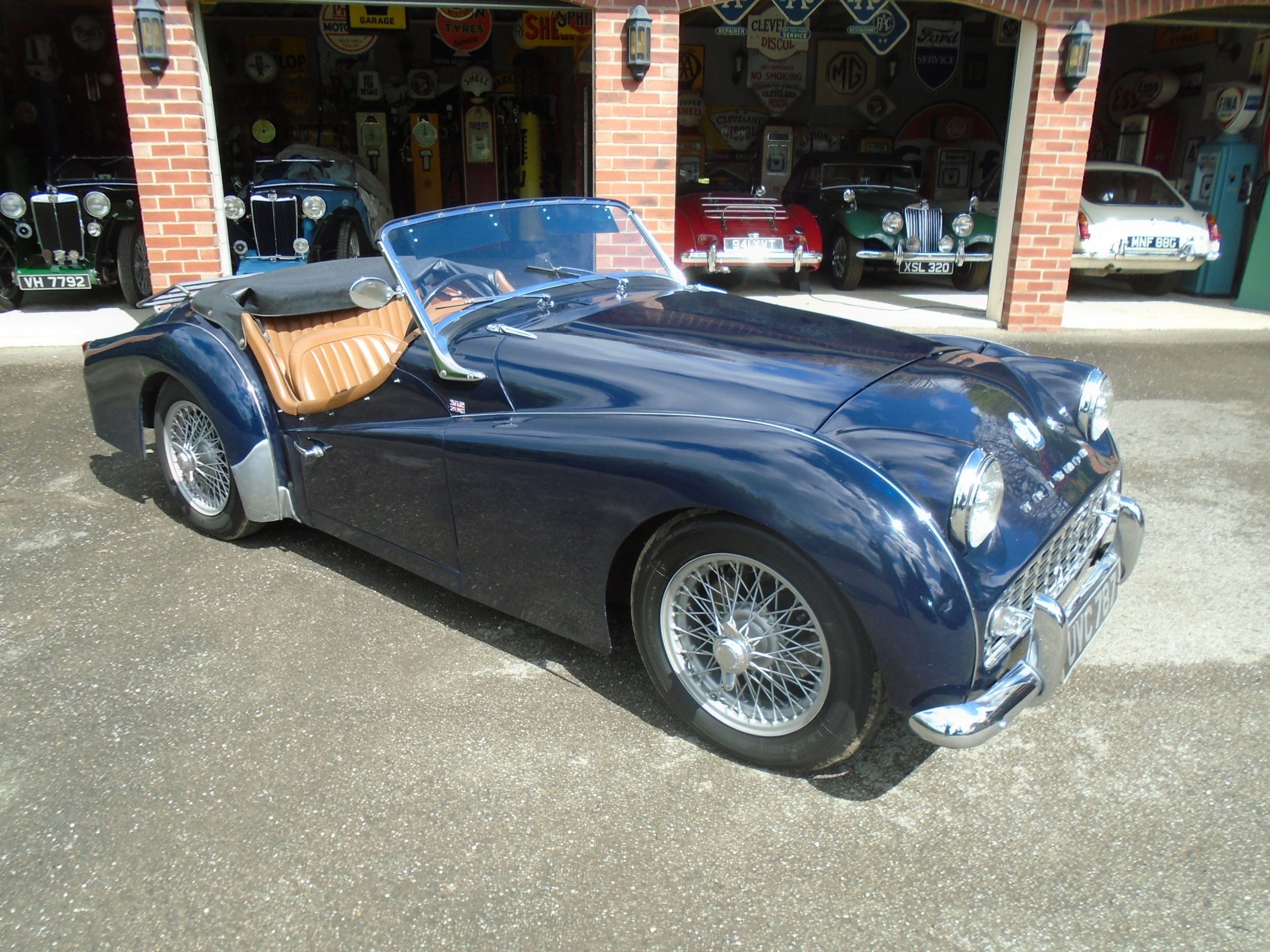 1959 Triumph TR3A with Overdrive