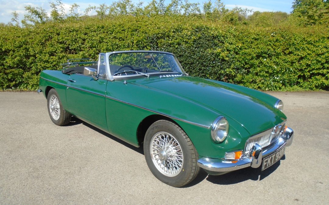 1966 MGB Roadster with Overdrive – £9,500