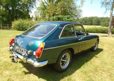1970 MGB GT with Overdrive and Heritage Shell