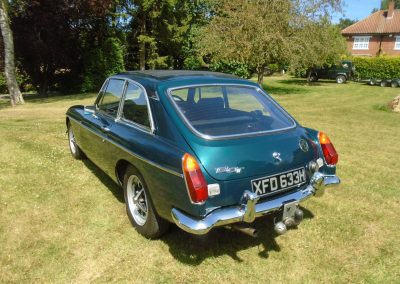 1970 MGB GT with Overdrive and Heritage Shell