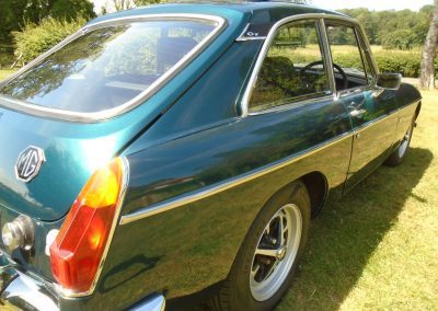 1970 MGB GT with Overdrive and Heritage Shell