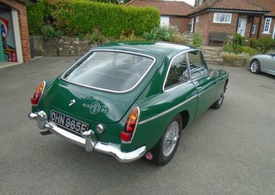 1967 MGB GT Mk I with Overdrive