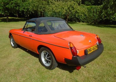 1980 MGB Roadster with Overdrive