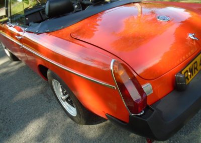 1980 MGB Roadster with Overdrive