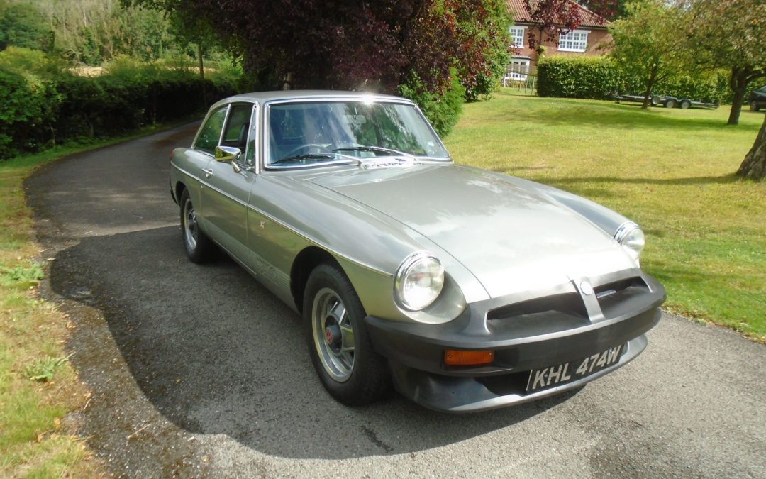 1980 MGB GT LE with Overdrive – Matching Numbers – SOLD