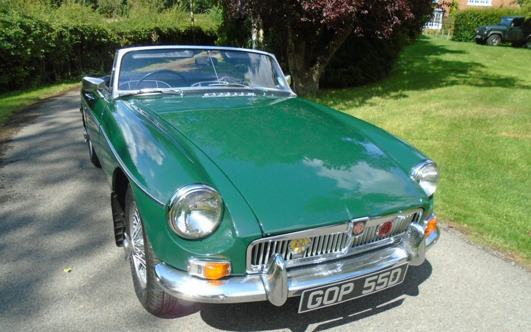 1966 MGB Roadster with Overdrive – SOLD