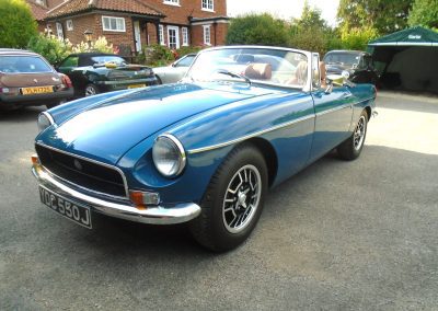 1971 MGB Roadster with Overdrive