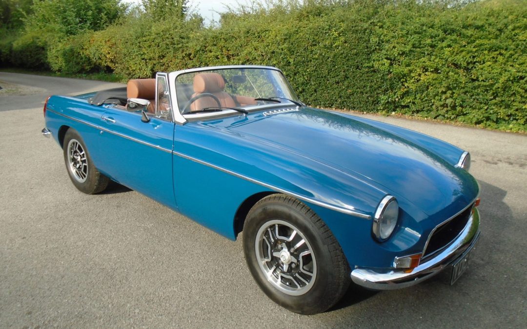 1971 MGB Roadster with Overdrive – SOLD