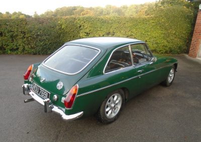 1972 MGB GT with Overdrive