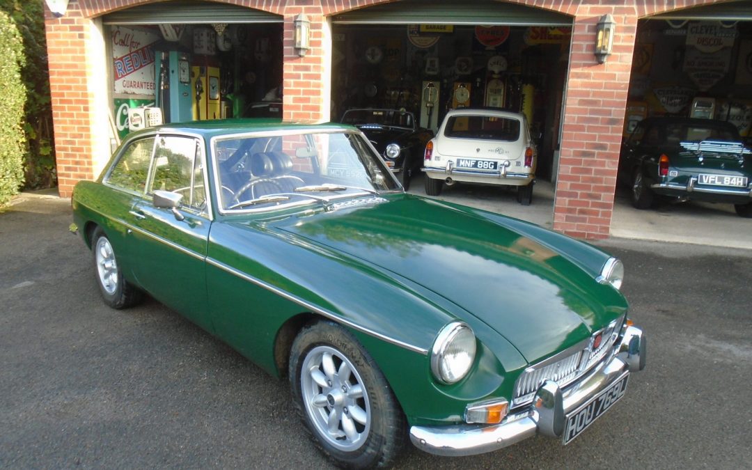 1972 MGB GT with Overdrive – SOLD