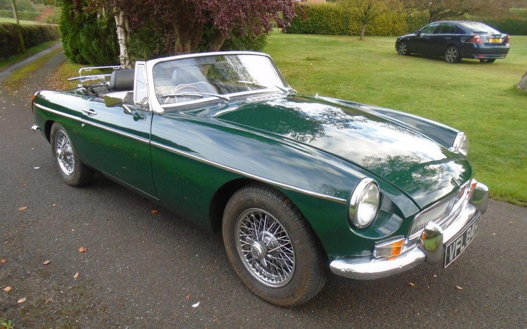 1970 MGB Roadster with Overdrive – SOLD