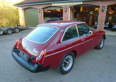 1977 MGB GT with Overdrive