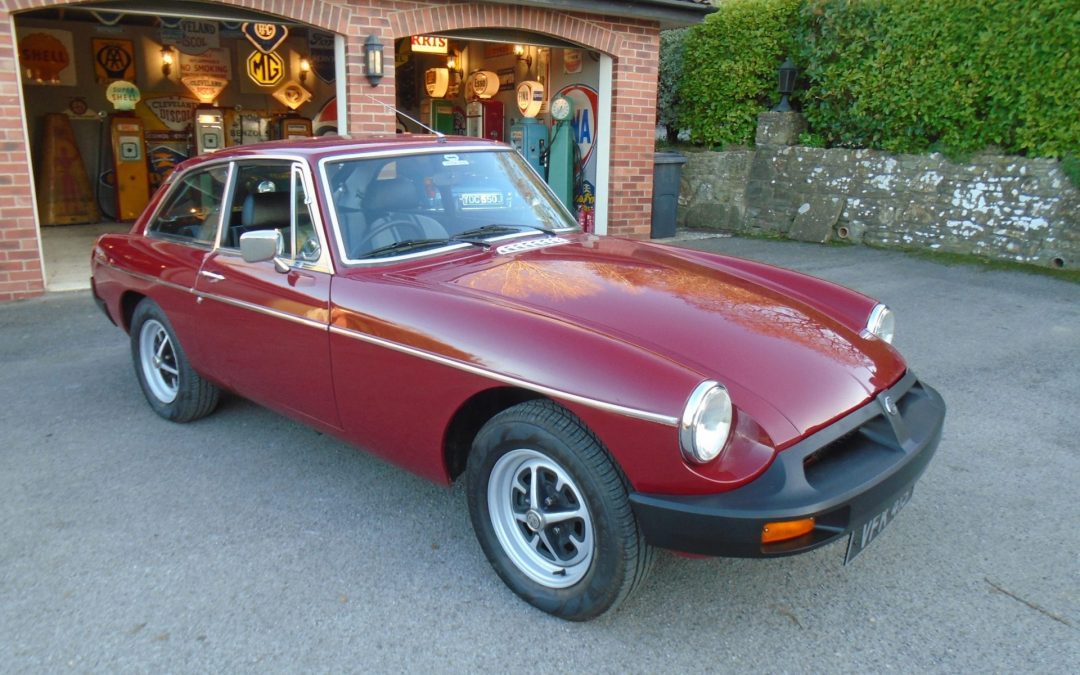 1977 MGB GT with Overdrive – SOLD