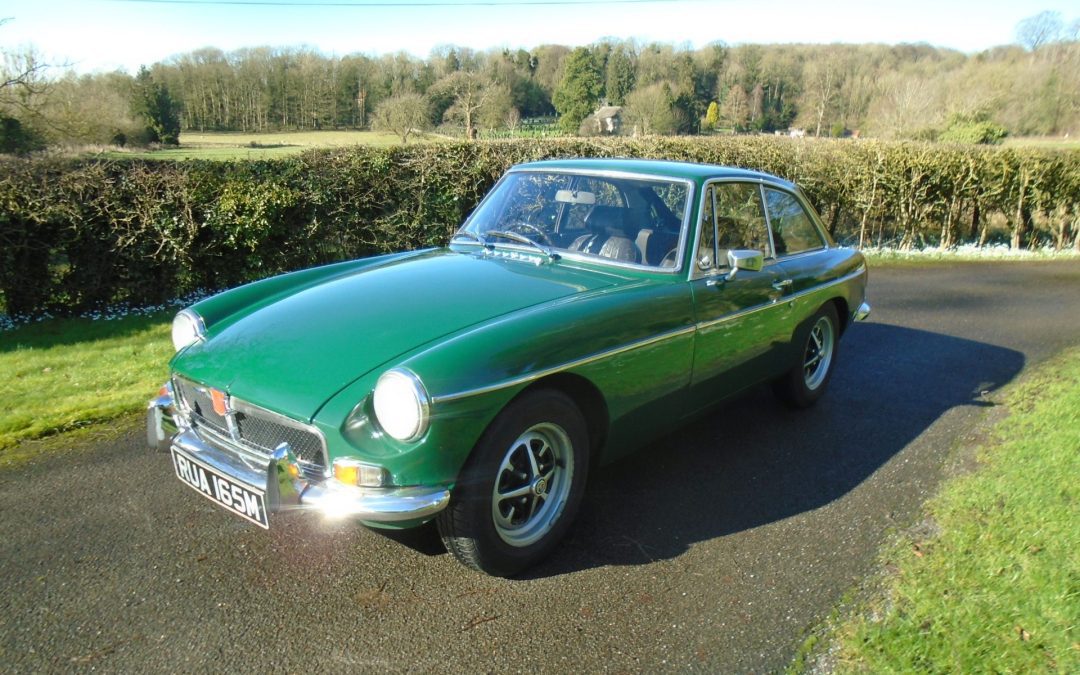 1973 MGB GT with Overdrive – SOLD – MORE NEEDED