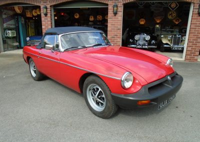 1977 MGB Roadster with Overdrive