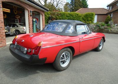 1977 MGB Roadster with Overdrive