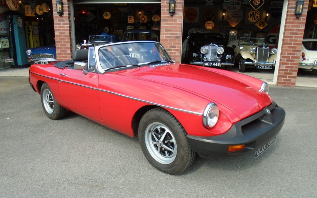 1977 MGB Roadster with Overdrive – SOLD