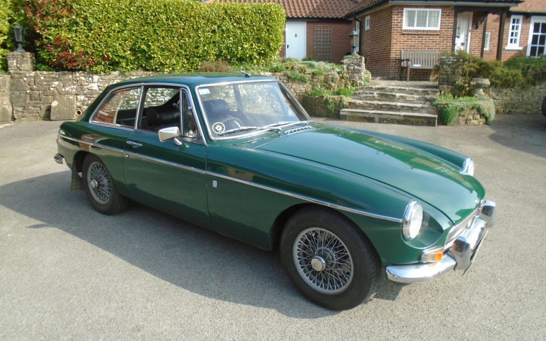 1970 MGB GT with Overdrive – SOLD